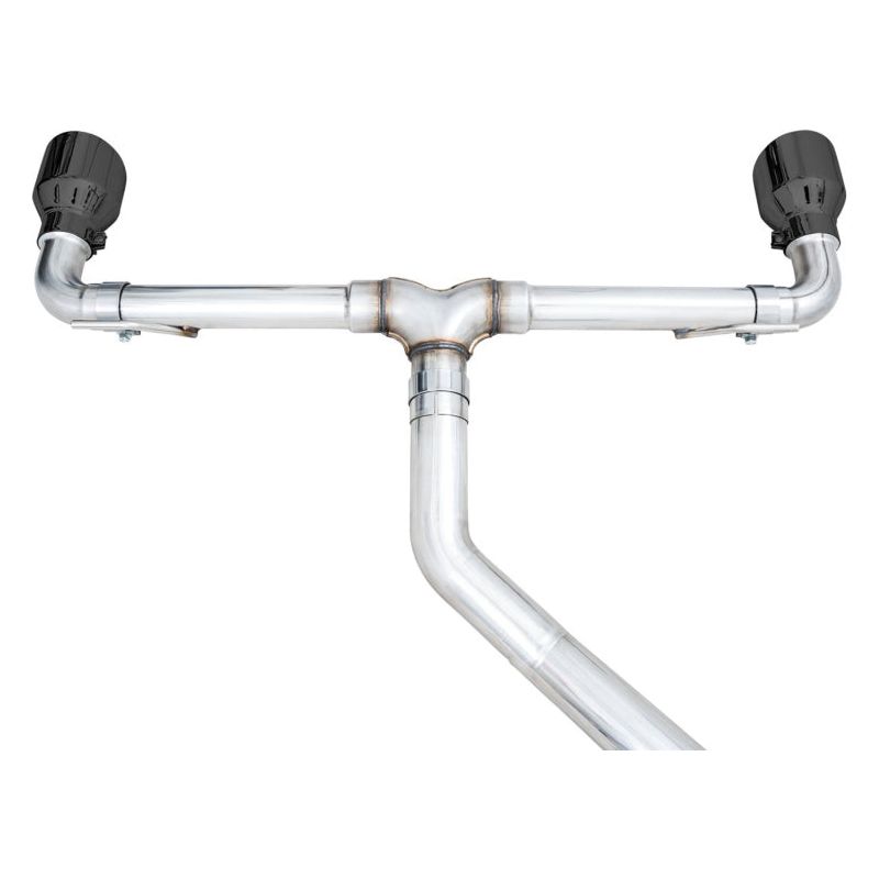 AWE 2022 VW GTI MK8 Touring Edition Exhaust - Diamond Black Tips