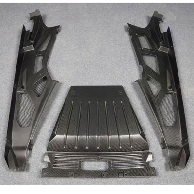 Carbon Fiber Engine Bay Cover Interior Trim for Lamborghini Huracan EVO