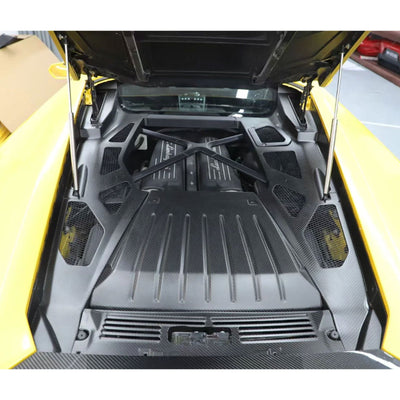 Carbon Fiber Engine Bay Cover Interior Trim for Lamborghini Huracan EVO