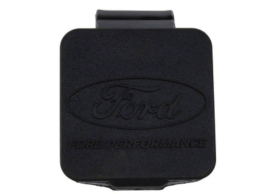 Ford Racing Rubber 2in Hitch Receiver Cover w/Ford Oval/Ford Performance Logo M-1840-FP