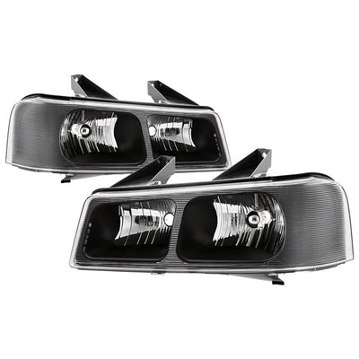 SPYDER xTune 03-17 Chevrolet Express 1500 OEM Style Headlights - Black (HD-JH-CEX03-OE-BK) 9042485