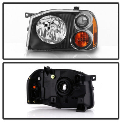 SPYDER xTune 01-04 Nissan Frontier OEM Headlights - Black (HD-JH-NF01-AM-BK) 9042768