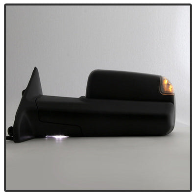 SPYDER Xtune Dodge Ram 1500 09-12 Extendable Heated Adjust Mirror Black HoUSing Left MIR-DRAM09S-PWH-L 9935596