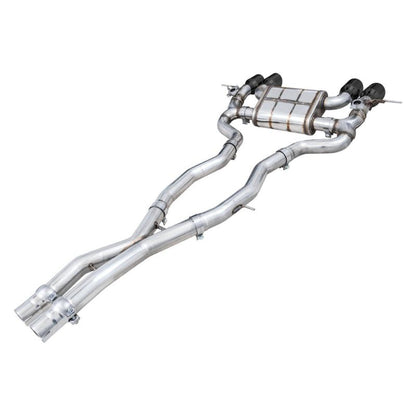 AWE SwitchPath Catback Exhaust for BMW G8X M3/M4 - Diamond Black Tips