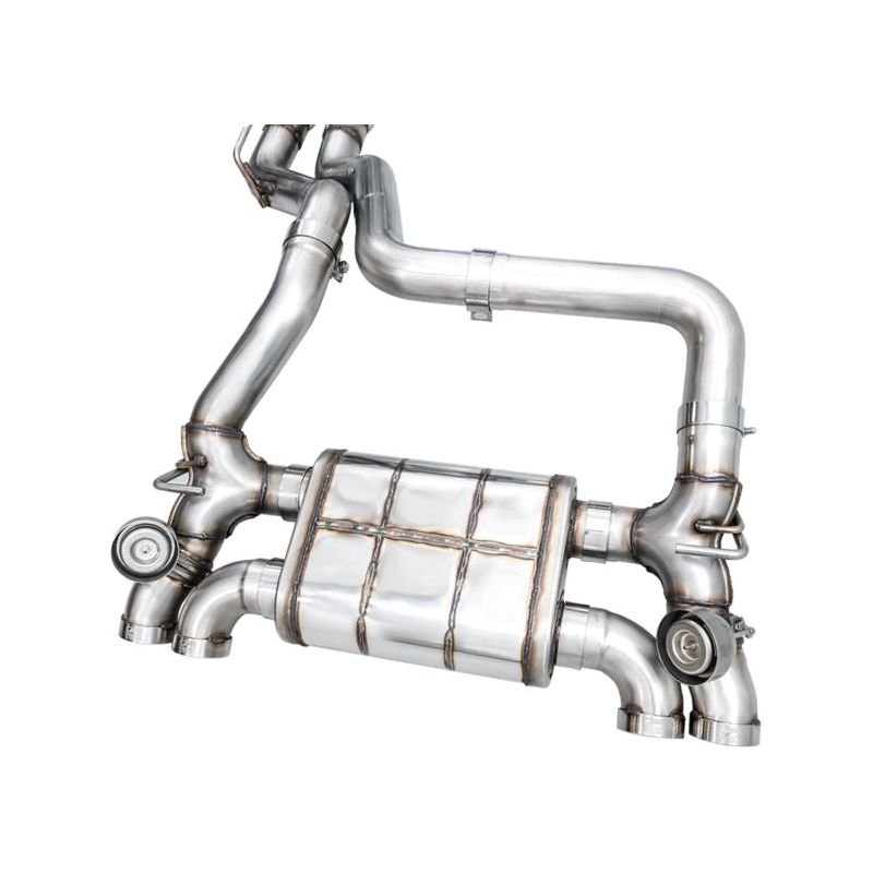 AWE 21+ Wrangler 392 Switchpath Cat-Back Exhaust- Quad BashGuards