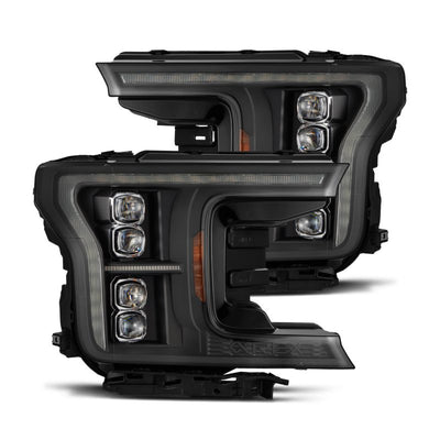 AlphaRex 18-20 Ford F-150 NOVA LED Proj Headlight  Blk (14th Gen G2 Style) 880248 *Discontinued