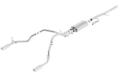 Borla 09-11 Chevrolet Silverado / 09-11 GMC Sierra S-Type SS Catback Exhaust 140429