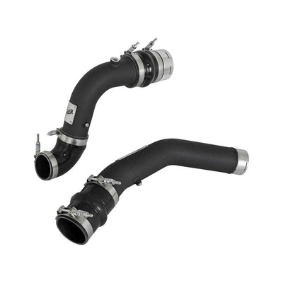aFe Bladerunner 3in Hot and Cold Side Black Intercooler Tubes 2017 Ford Diesel Trucks V8 6.7L (td)