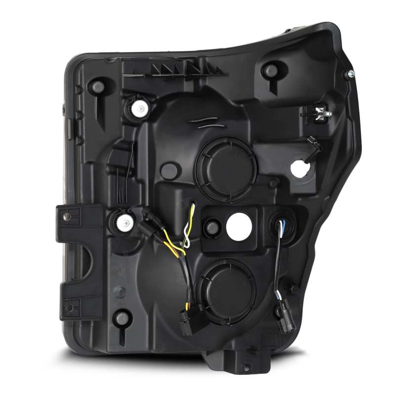 AlphaRex 11-16 Ford Super Duty NOVA-Series LED Projector Headlights Alpha-Black