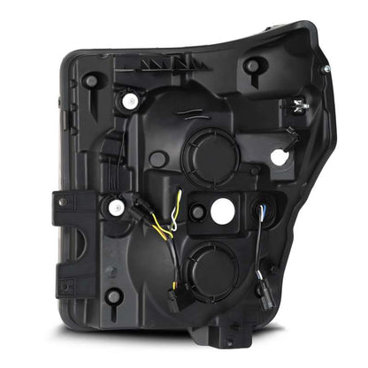 AlphaRex 11-16 Ford Super Duty NOVA-Series LED Projector Headlights Chrome