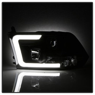 Spyder 09-16 Dodge Ram 1500 Version 2 Headlights Light Bar DRL Black PRO-YD-DR09V2-LBDRL-BK 5084811