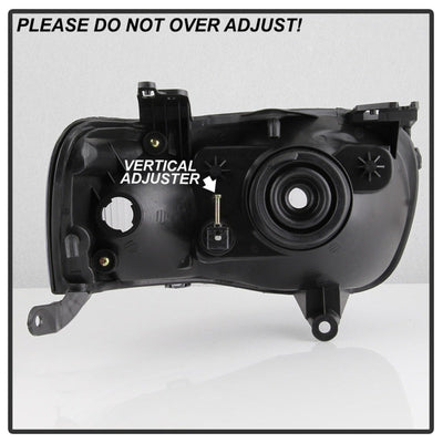 SPYDER xTune 01-04 Ford Escape OEM Style Headlights - Chrome (HD-JH-FESCA01-AM-C) 9042607