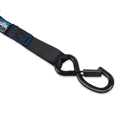 Borne Off-Road Medium-Duty Ratchet Tie-Down Kit (4-Pack) Black BNRTC-TDMD-4BK