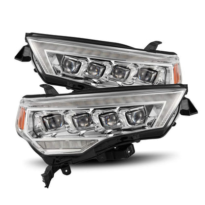 AlphaRex 14-24 Toyota 4Runner MK II NOVA-Series LED Projector Headlights Chrome