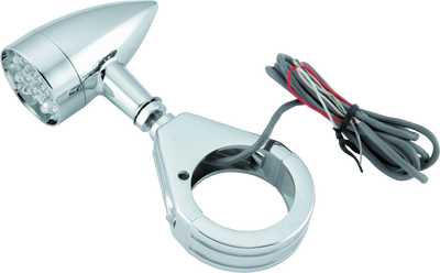 Bikers Choice Mini Led W/41Mm Clamp Amber 482422