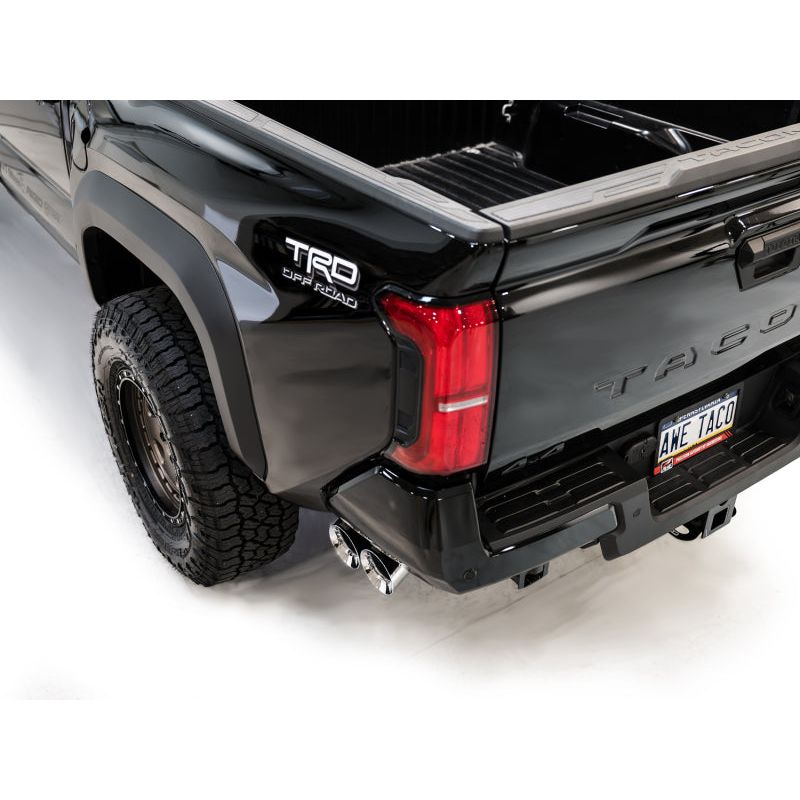AWE Exhaust - 2024+ Toyota Tacoma Dual Chrome Silver Tips
