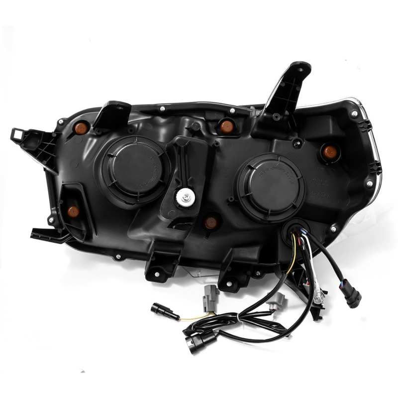 AlphaRex 10-13 Toyota 4Runner NOVA-Series LED Projector Headlights Alpha-Black