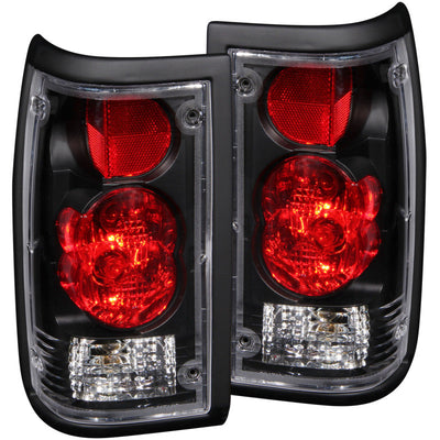 Anzo 1986-1993 Mazda B2000 Tail lights Black