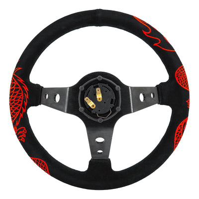 Track Ready Steering Wheel + Hub Adapter Kit For 96-06 Civic Prelude, S2000, Accord, RSX
