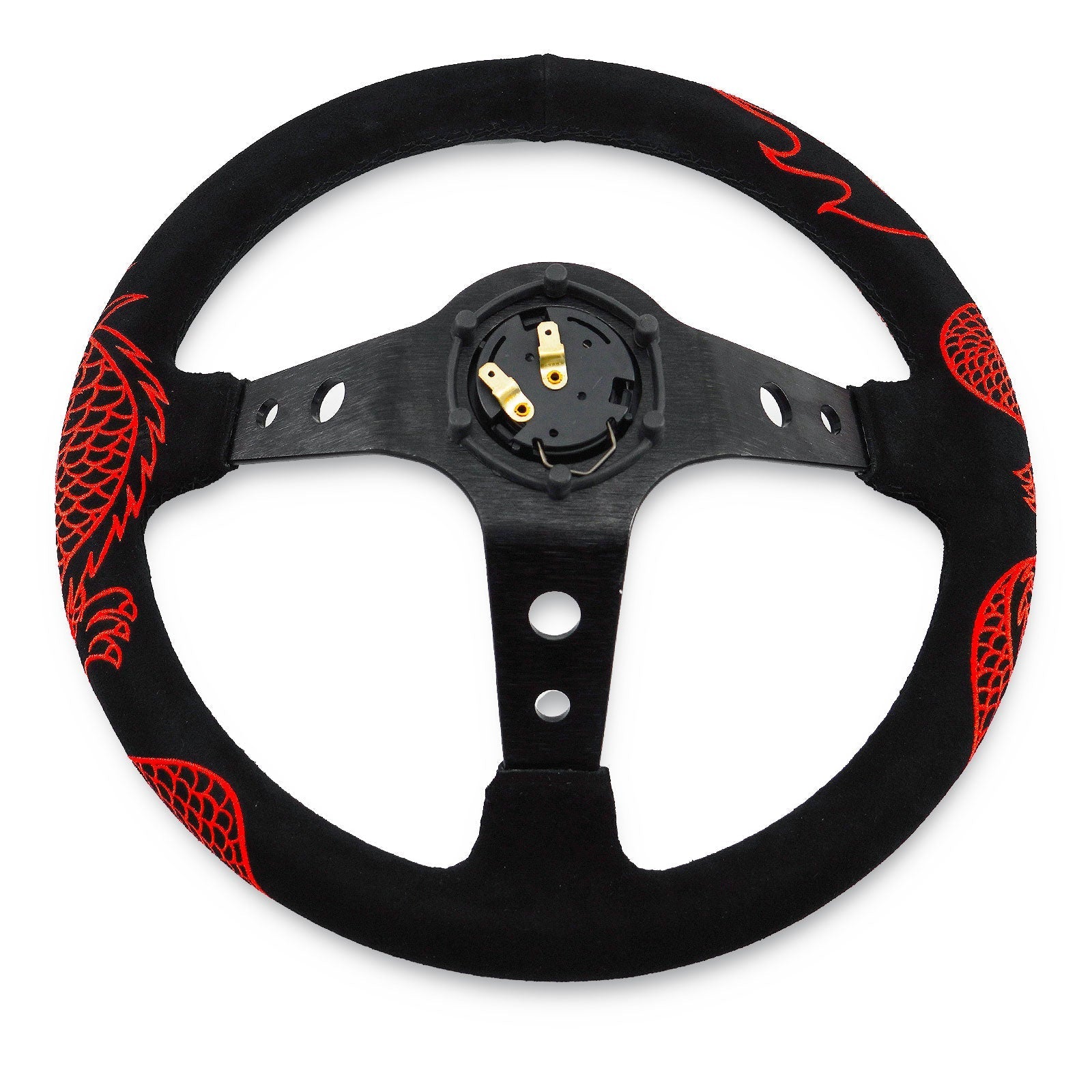 Track Ready Steering Wheel + Hub Adapter Kit For 96-06 Civic Prelude, S2000, Accord, RSX