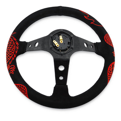 Track Ready Steering Wheel + Hub Adapter for Toyota Chaser KE70 AE71 AE82 AE86 Supra Corolla