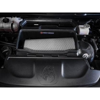aFe 2021-2024 RAM 1500 TRX Track Series Carbon Fiber Cold Air Intake System w/ Pro DRY S