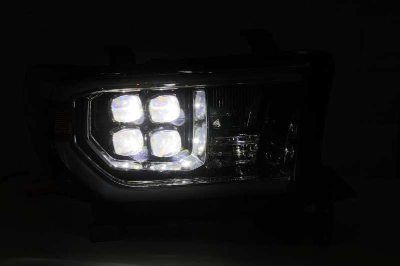 AlphaRex 07-13 Toyota Tundra/08-17 Toyota Sequoia NOVA-Series LED Projector Headlights Black (With Level Adjuster)