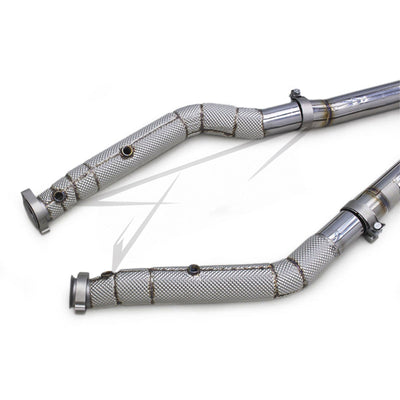 Catless Race Stainless Downpipe for Mercedes Benz AMG GT63 W463 5.5T