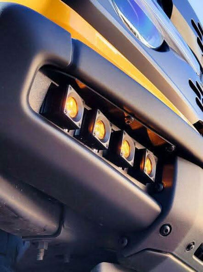 2021+ Ford Bronco Modular Bumper Dual Function Fog Light Kit