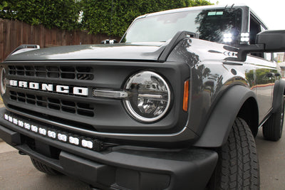 2021+ Ford Bronco Standard Bumper 40in Light Bar PRO