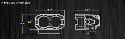 2024+ Ford Ranger Reverse Light Kit