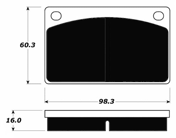 Porterfield Brake Pads for 1979 VOLVO 260 Series