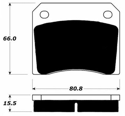 Porterfield Brake Pads for 1989 JAGUAR XJ-SC