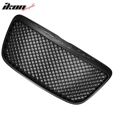 2011-2014 Chrysler 300 300C B Style Black Front Bumper Mesh Grille ABS