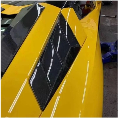 Dry Carbon Fiber Vented Engine Air Intake Replacement for Lamborghini Aventador