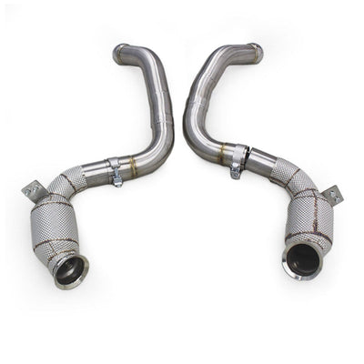 Catted Race Stainless 300 Cell Downpipe for Mercedes Benz AMG GT63 GT63S 4.0T