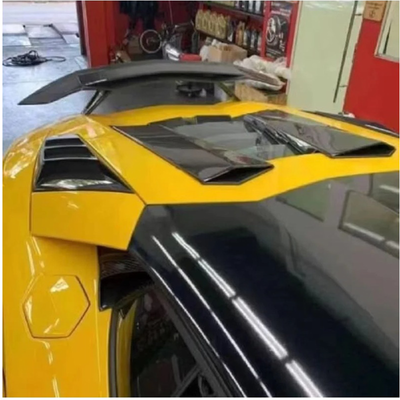 Dry Carbon Fiber Vented Engine Air Intake Replacement for Lamborghini Aventador