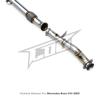 Stainless Steel Catback Exhaust System for Mercedes Benz AMG C43 3.0T