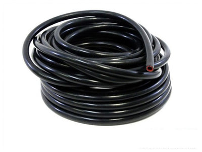 HPS High Temp 1" ID (25mm) Reinforced Silicone Heater Hose Black - 100Feet