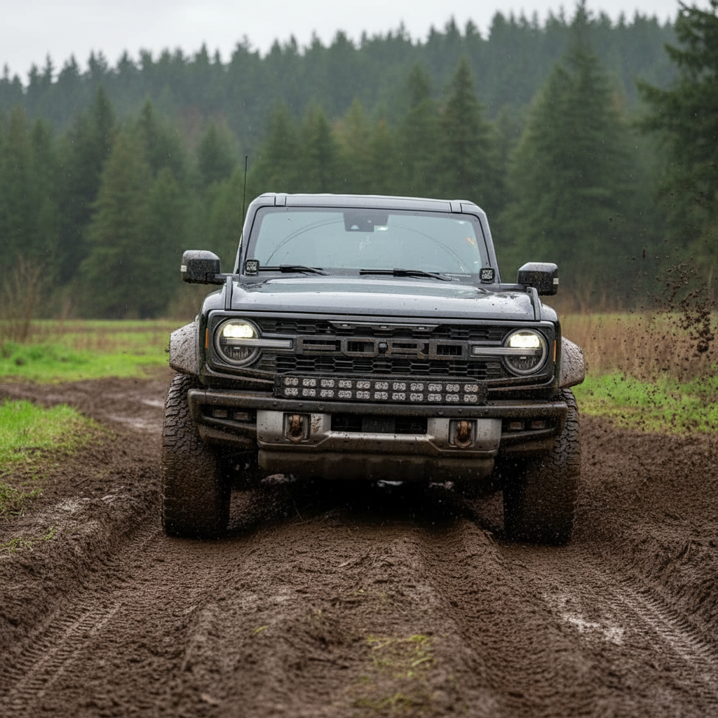 2021+ Ford Bronco Double Stacked Light Bars