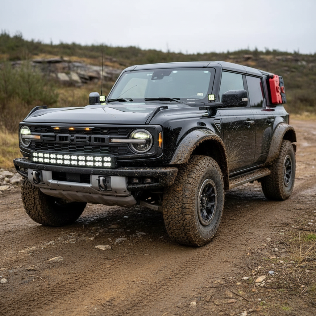2021+ Ford Bronco Double Stacked Light Bars