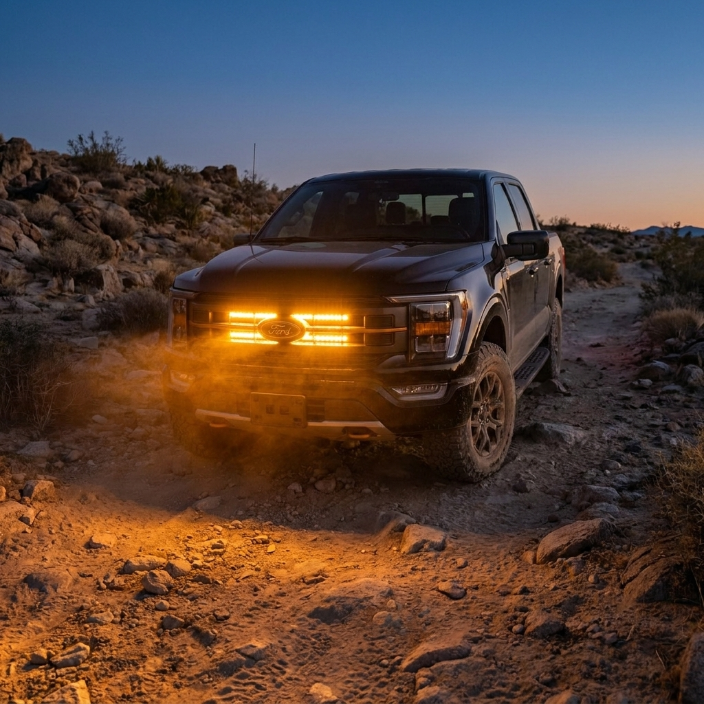 2021-23 Ford F150 Tremor Dual 30s Light Bars