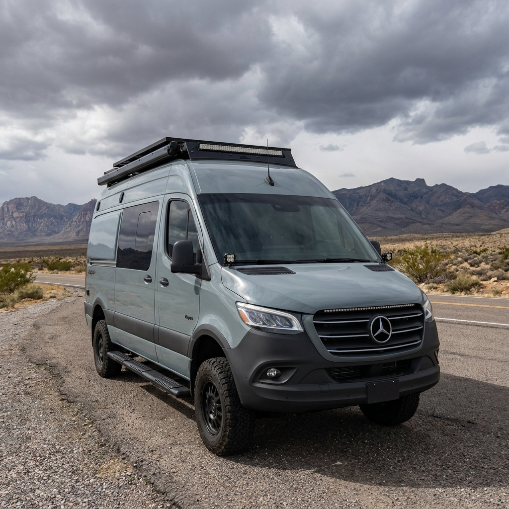 2019+ Mercedes Benz Sprinter 40in Light Bar - SLIM