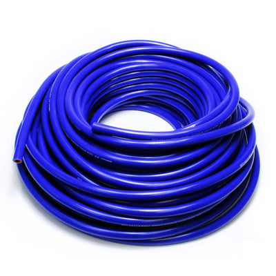 HPS High Temp 3/4" ID (19mm) Reinforced Blue Silicone Heater Hose-100 Ft.