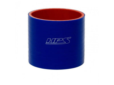 HPS 2-3/8" ID, 6" Length, Silicone Straight Coupler Hose, High Temp 4-ply Reinforced, 60mm ID, Blue