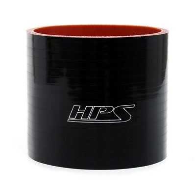 HPS 8" (200mm) Silicone Straight Coupler Hose, High Temperature 6-ply Reinforced, Black or Blue