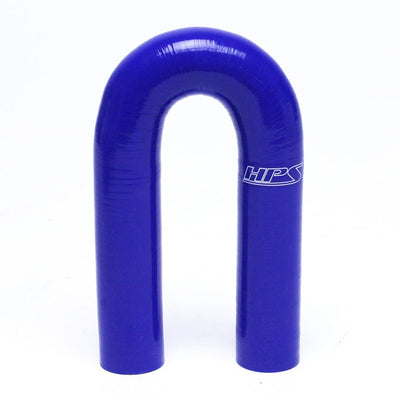 HPS Performance Products HPS 1-1/8" Silicone 180 Degree U Bend Elbow Coupler Hose, High Temp 4-ply Reinforced (28mm ID)