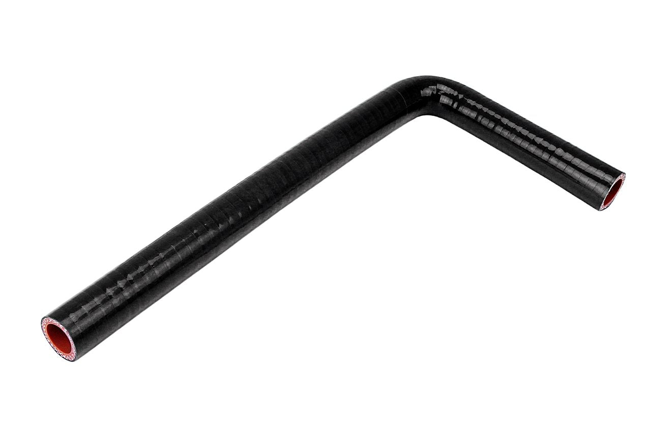 HPS Performance Products HPS 1/4" ID, Silicone 90 Degree Elbow Coupler Hose, High Temp 4-ply Reinforced