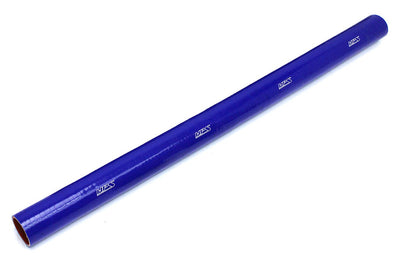 HPS 4" ID, 1 Foot Length, Silicone Straight Coupler Tube Hose, High Temp 4-ply Reinforced, Blue, 102mm ID