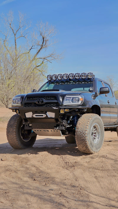 AlphaRex 05-11 Toyota Tacoma NOVA-Series LED Projector Headlights Alpha-Black